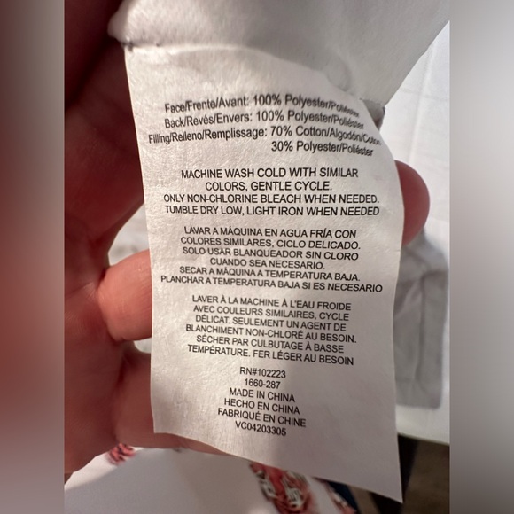 Embroidery Pillow Shams Decorative Microfiber Pillow Shams(Set of 2) 20 X 36 New - Picture 6 of 8